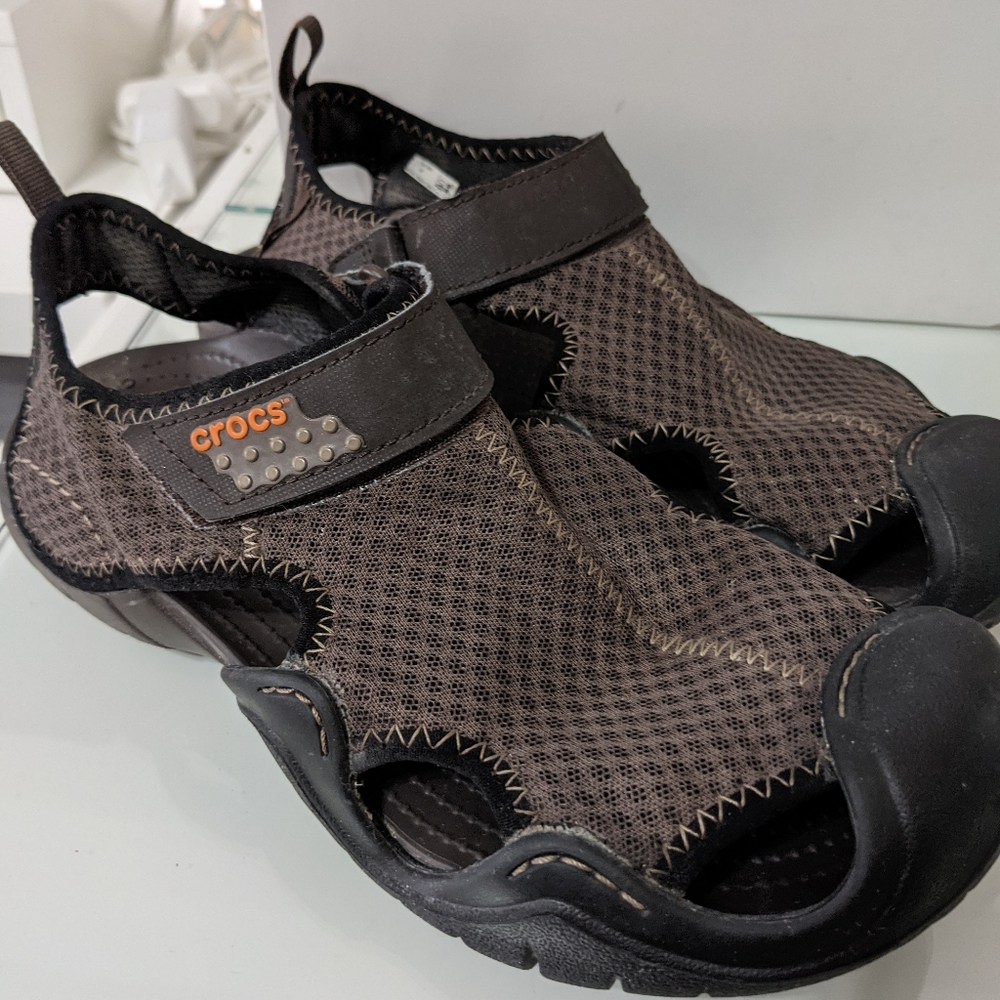 Crocs Swiftwater Mesh Deck Sandal